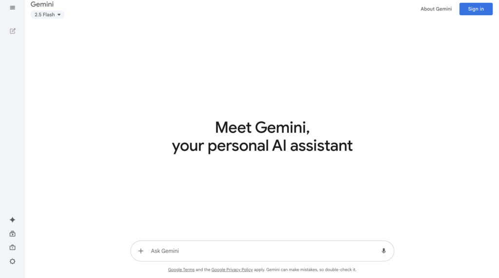 Gemini interface