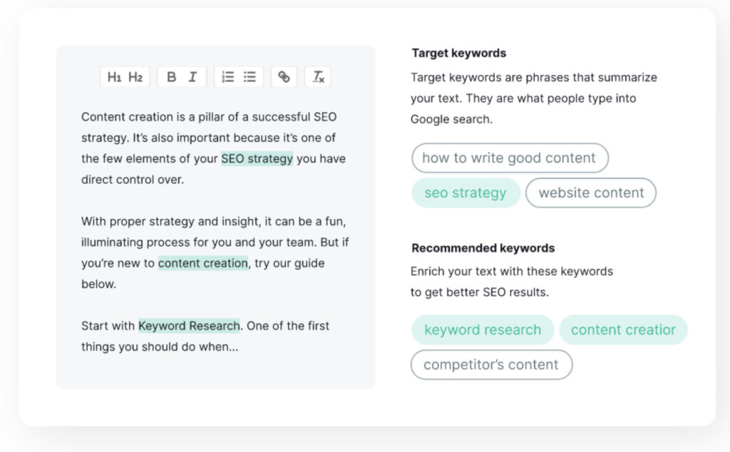 Semrush Writing Assistant