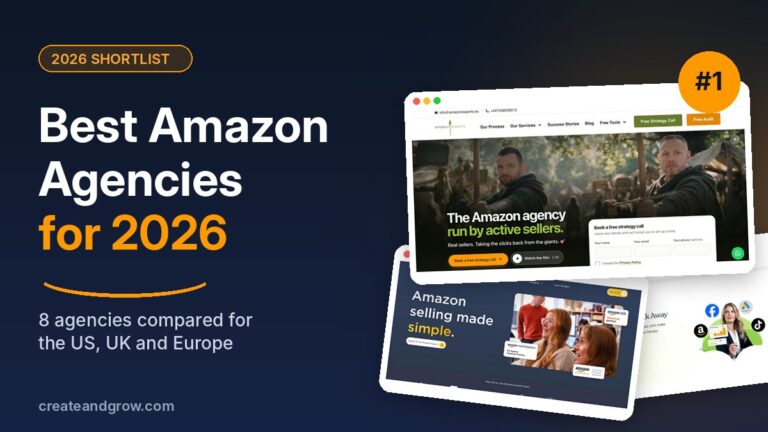 Best Amazon agencies for 2026: eight agencies compared for the US, UK and Europe
